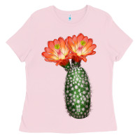 Bubblegum Pink King Cup Cactus Ladies Tee - LillyAllenDesigns