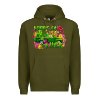 Army Green loads of luck Premium Hoodie - FaDigitalArtStudio