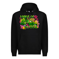 Black loads of luck Premium Hoodie - FaDigitalArtStudio