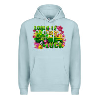 Blue Mist loads of luck Premium Hoodie - FaDigitalArtStudio