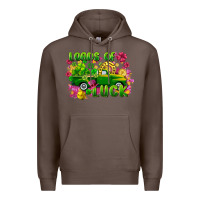 Coffee loads of luck Premium Hoodie - FaDigitalArtStudio