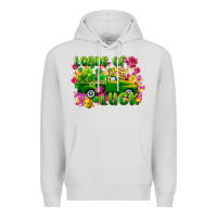 Dove Grey loads of luck Premium Hoodie - FaDigitalArtStudio