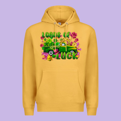 Loads Of Luck Premium Hoodie Designed By Fadigitalartstudio