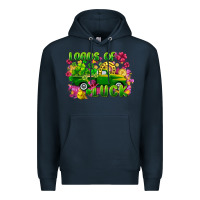 Navy loads of luck Premium Hoodie - FaDigitalArtStudio
