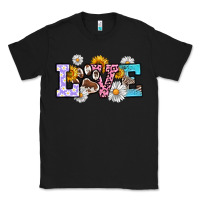 Black dog paw love Classic Tee - RanaPortraitStore