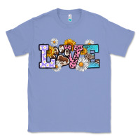 Colony Blue dog paw love Classic Tee - RanaPortraitStore