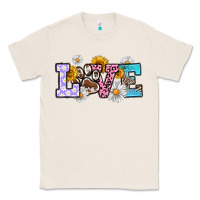 Natural dog paw love Classic Tee - RanaPortraitStore