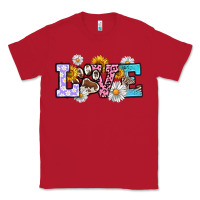 Red dog paw love Classic Tee - RanaPortraitStore