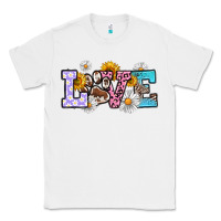 White dog paw love Classic Tee - RanaPortraitStore
