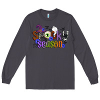 Smoke spooky season Long Sleeve Tee - CowGirlArtShop