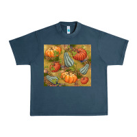 Midnight Navy Fall Urban Heavy Tee - NancyCooperArtShop