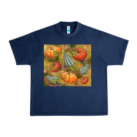 Navy Fall Urban Heavy Tee - NancyCooperArtShop