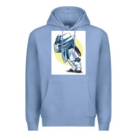 Colony Blue michael jackson 5 Premium Hoodie - lanVoArt
