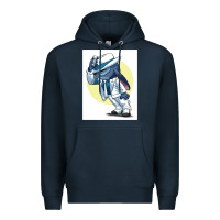 Navy michael jackson 5 Premium Hoodie - lanVoArt
