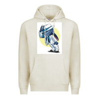 Oatmeal Heather michael jackson 5 Premium Hoodie - lanVoArt