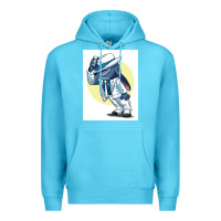 Ocean Blue michael jackson 5 Premium Hoodie - lanVoArt
