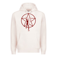 Pale Pink classic rush tribute Premium Hoodie - lanVoArt