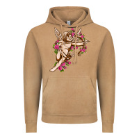 Vintage Camel Cupid with rose Valentine's Day Vintage Hoodie - HowdyJamesFarm