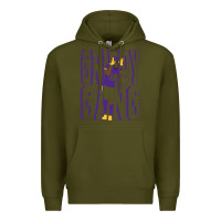 Army Green Justin Jefferson -Griddy Gang Premium Hoodie - lanVoArt