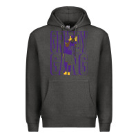 Charcoal Heather Justin Jefferson -Griddy Gang Premium Hoodie - lanVoArt