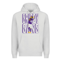 Dove Grey Justin Jefferson -Griddy Gang Premium Hoodie - lanVoArt