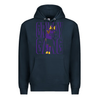 Navy Justin Jefferson -Griddy Gang Premium Hoodie - lanVoArt