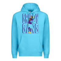 Ocean Blue Justin Jefferson -Griddy Gang Premium Hoodie - lanVoArt