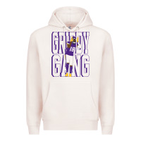 Pale Pink Justin Jefferson -Griddy Gang Premium Hoodie - lanVoArt