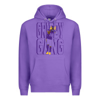 Purple Justin Jefferson -Griddy Gang Premium Hoodie - lanVoArt