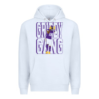 White Justin Jefferson -Griddy Gang Premium Hoodie - lanVoArt