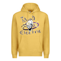 Antique Gold the mind electric Premium Hoodie - lanVoArt