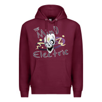 Burgundy the mind electric Premium Hoodie - lanVoArt
