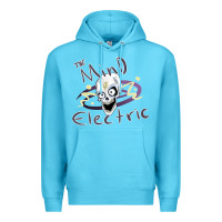 Ocean Blue the mind electric Premium Hoodie - lanVoArt