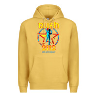 Antique Gold rush blue starman 2112  40th anniversary Premium Hoodie - lanVoArt