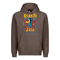 Coffee rush blue starman 2112  40th anniversary Premium Hoodie - lanVoArt