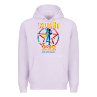Lilac rush blue starman 2112  40th anniversary Premium Hoodie - lanVoArt