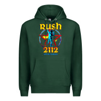 Sports Green rush blue starman 2112  40th anniversary Premium Hoodie - lanVoArt