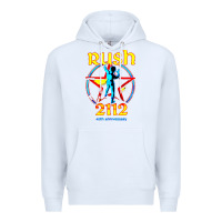 White rush blue starman 2112  40th anniversary Premium Hoodie - lanVoArt