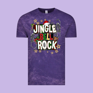 Jingle Bell Rock Vintage Tee Designed By Nancycooperartshop