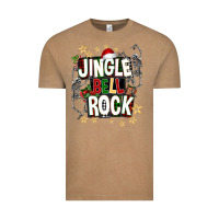 Vintage Coffee Jingle bell rock Vintage Tee - NancyCooperArtShop