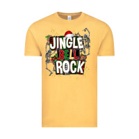 Vintage Mustard Jingle bell rock Vintage Tee - NancyCooperArtShop