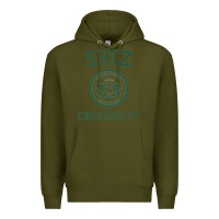 Army Green shiz university design Premium Hoodie - lanVoArt