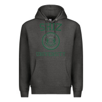 Charcoal Heather shiz university design Premium Hoodie - lanVoArt