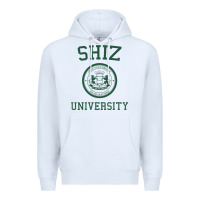 White shiz university design Premium Hoodie - lanVoArt
