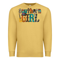 Antique Gold southern girl Premium Sweatshirt - RacoonDesign