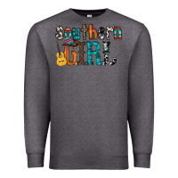 Charcoal Heather southern girl Premium Sweatshirt - RacoonDesign