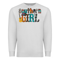 Dove Grey southern girl Premium Sweatshirt - RacoonDesign