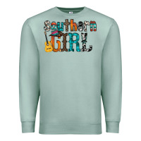 Seafoam southern girl Premium Sweatshirt - RacoonDesign