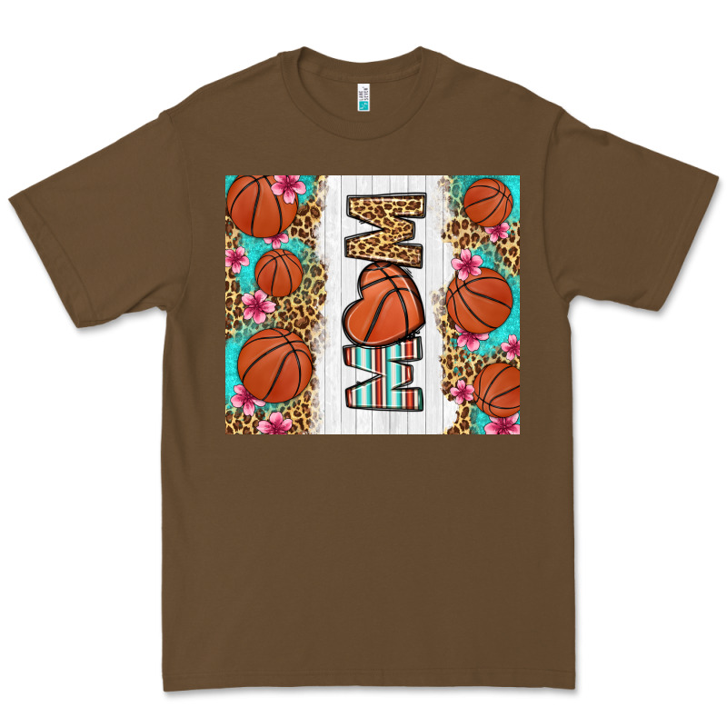 Basketball Mom Premium Tee by LillyAllenDesigns | Teevron