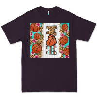 Plum basketball mom Premium Tee - LillyAllenDesigns